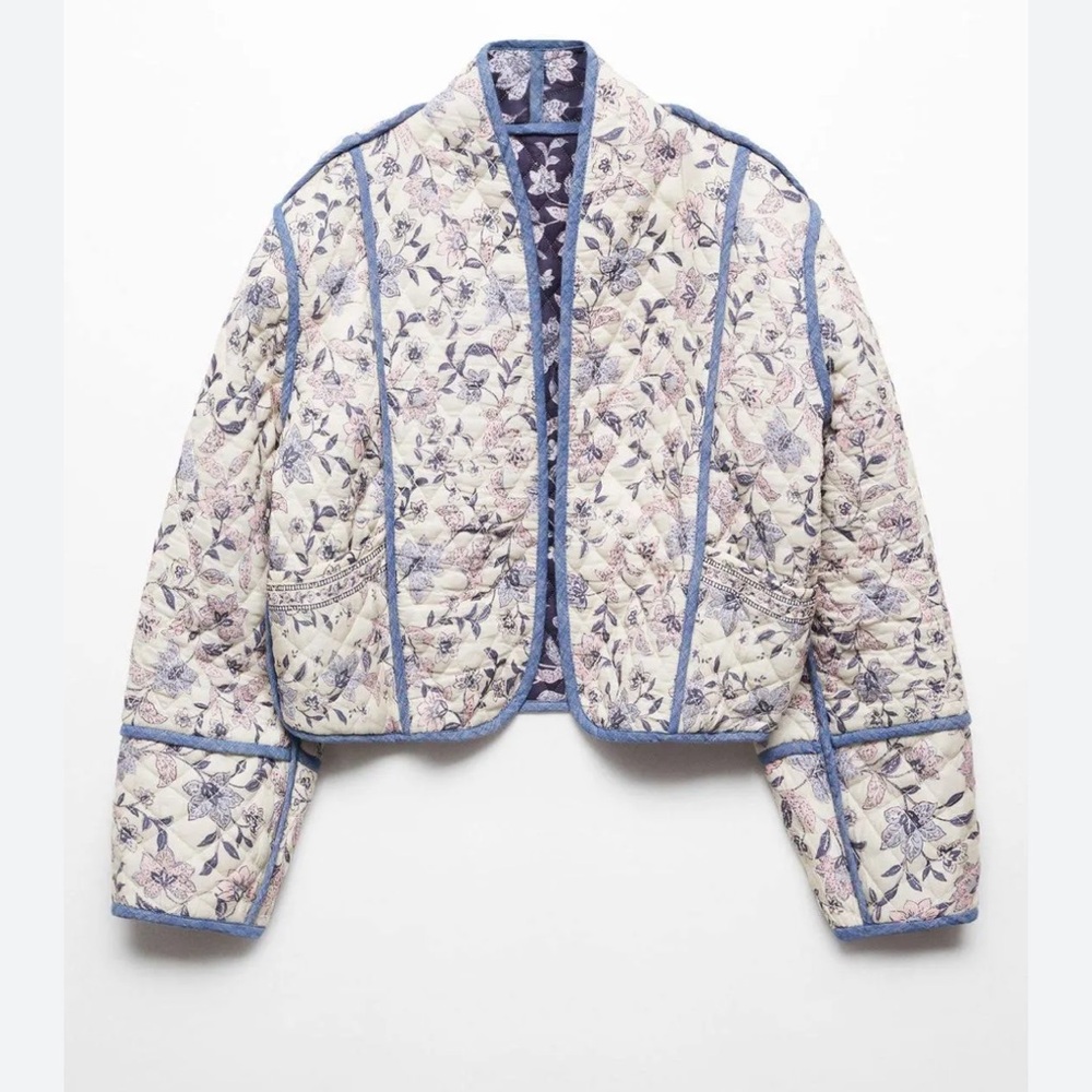 Mango Quilted Reversible Jacket